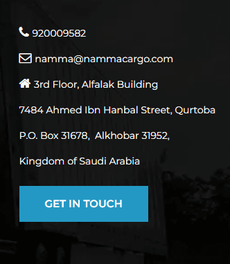 رقم شركة نما للشحن في السعودية